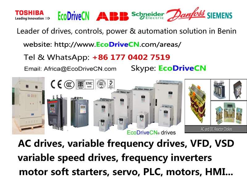 V&T EcoDriveCN® drives in Benin