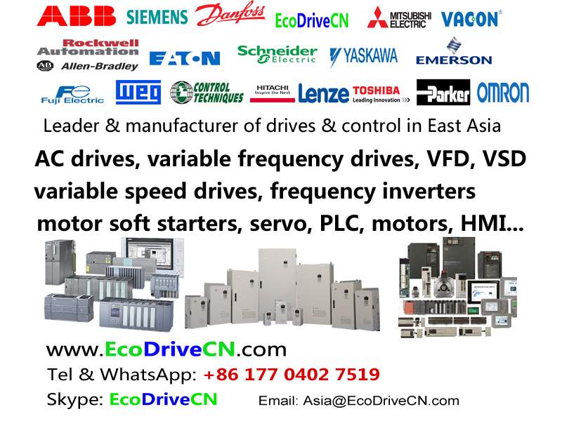 V&T EcoDriveCN® drives in East Asia