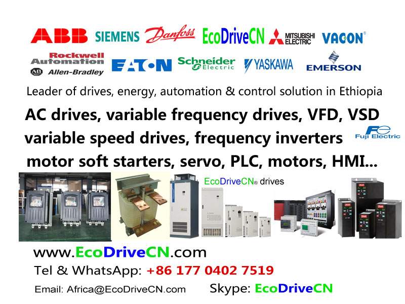 VSD, motor soft starters in Ethiopia