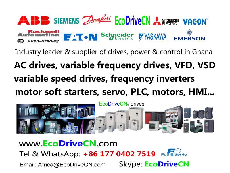 V&T EcoDriveCN® drives in Ghana