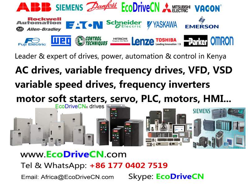 V&T EcoDriveCN® drives in Kenya