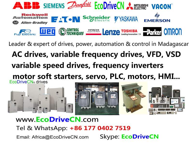 V&T EcoDriveCN® drives in Madagascar