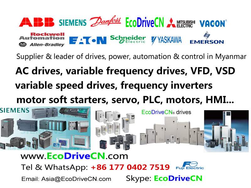 V&T EcoDriveCN® drives in Myanmar/Burma