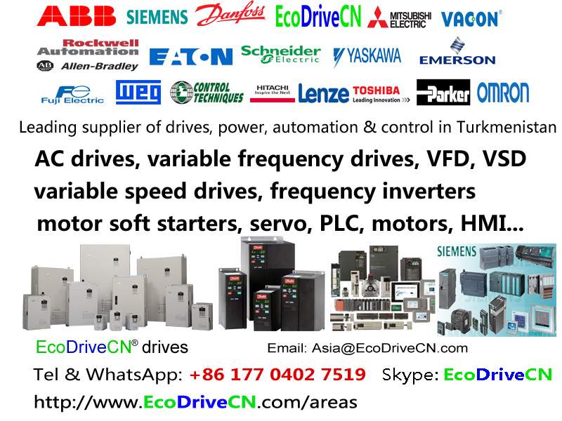 V&T EcoDriveCN® drives in Turkmenistan