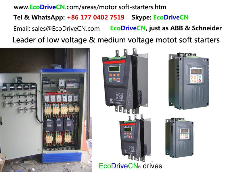 motor soft starters with communication function